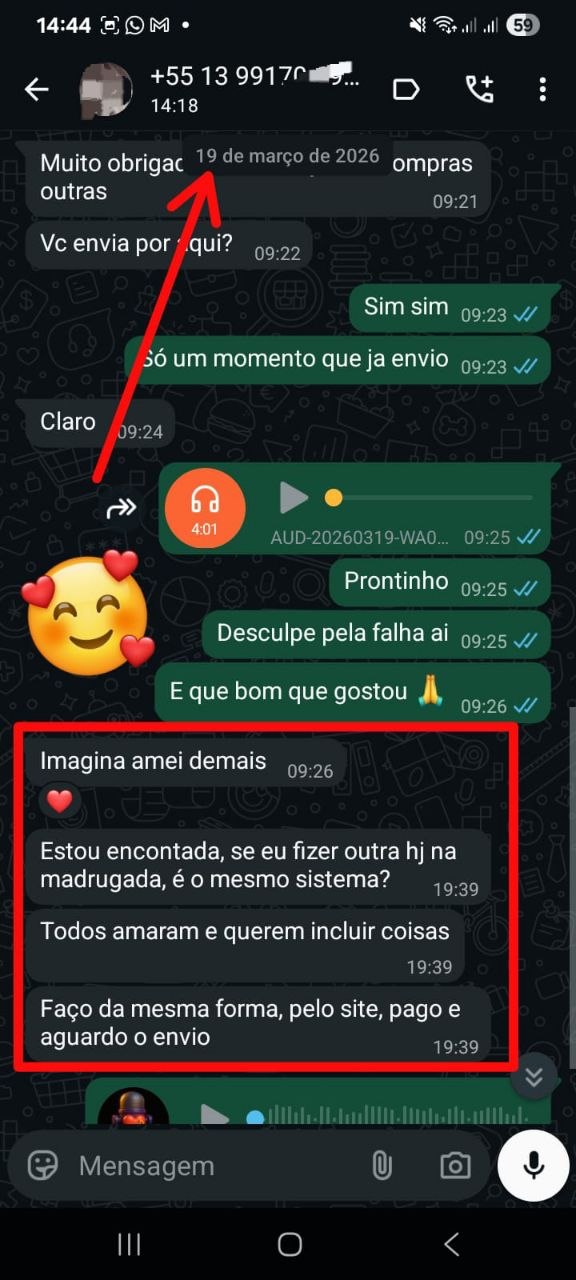Depoimento cliente 1 - março 2026