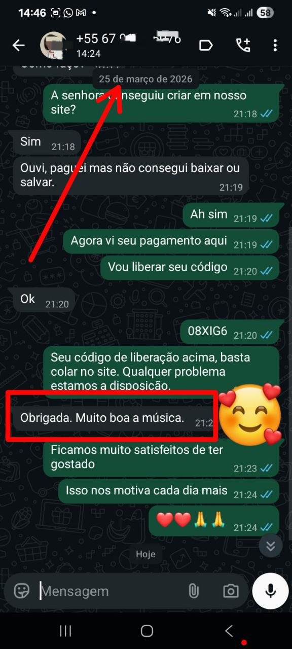 Depoimento cliente 5 - março 2026